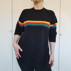 1990s Union Bay Rainbow Stripe Sweater